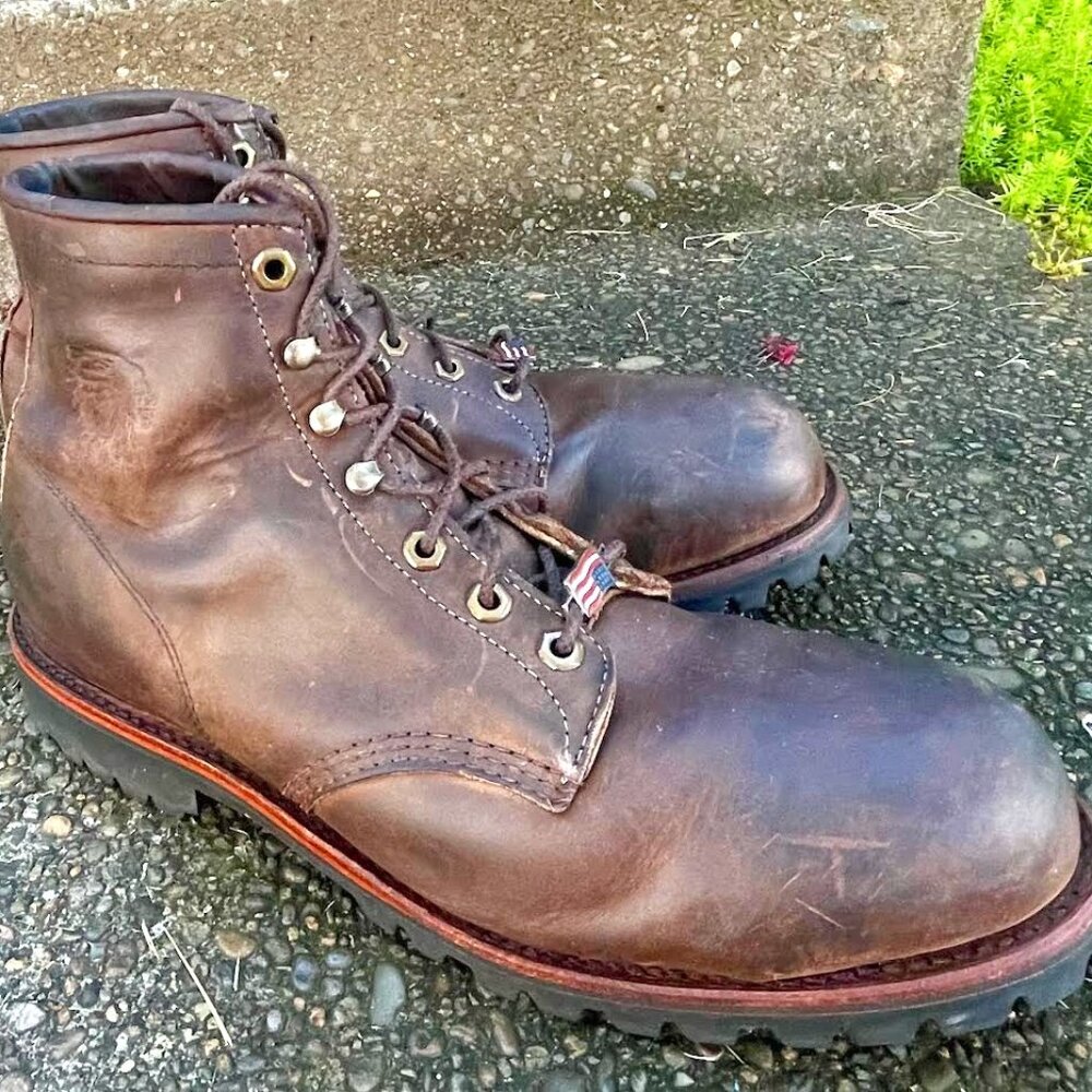 CHIPPEWA CALSSIC 6" STEAL TOE LACEUP